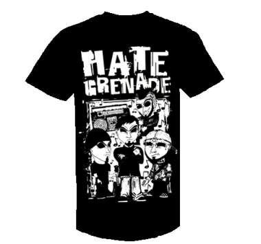 Hate Grenade - Characters T-Shirt