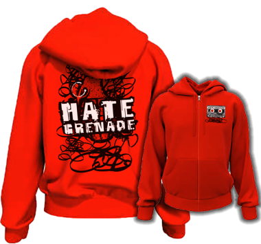 Hate Grenade - Taped Hoodie